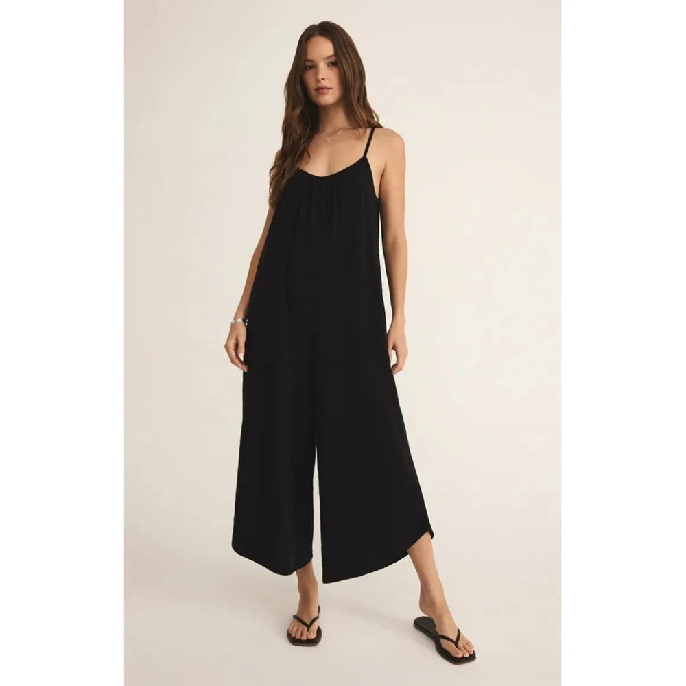 Zsupply flared Black Jumpsuit